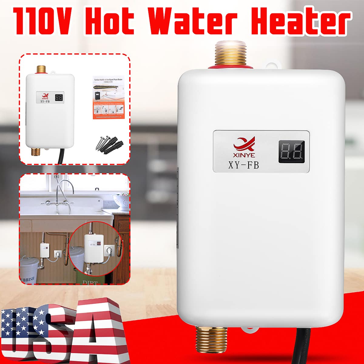 Electric Hot Water Heater No Hot Water Heater Tankless Counter Tap